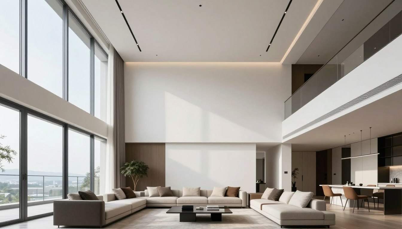 Large Scale Art for High Ceilings | Penthouse Design Guide