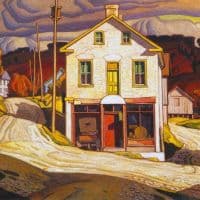 A. J. Casson Old Store In Salem - 1931 Hand Painted Reproduction