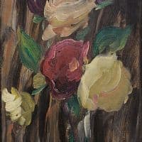 Alexej Von Jawlensky Flower Still-life 1937 Hand Painted Reproduction