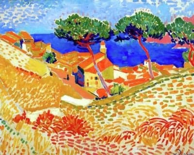 Andre Derain View Of Collioure Hand Painted Reproduction