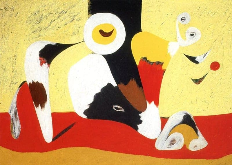 Arshile Gorky Mojave 1941-42 Hand Painted Reproduction museum quality