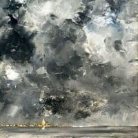 August Strindberg The Town 1903 Hand Painted Reproduction