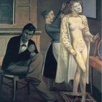 Balthus Cathy's Toilette 1933 Hand Painted Reproduction