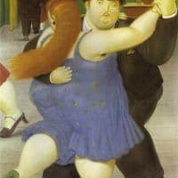 Botero The Dancers Hand Painted Reproduction
