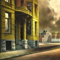 Carel Willink The Yellow House Hand Painted Reproduction