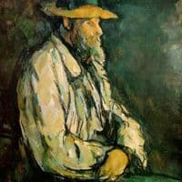 Cezanne Paul Portrait Of Vallier Hand Painted Reproduction