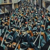 Christopher Richard Wynne Nevinson A Dawn 1914 Hand Painted Reproduction