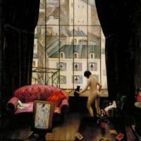 Christopher Richard Wynne Nevinson A Studio In Montparnasse 1926 Hand Painted Reproduction