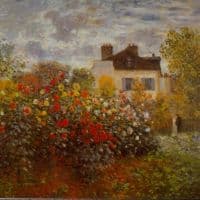 Claude Monet Argenteuil Hand Painted Reproduction