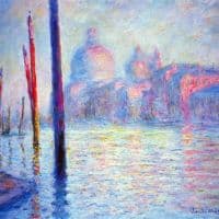 Claude Monet Grand Canal Hand Painted Reproduction