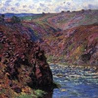 Claude Monet Les-eaux Semblantes In The Sunlight Hand Painted Reproduction