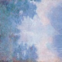 Claude Monet Morning On The Seine - Mist Hand Painted Reproduction
