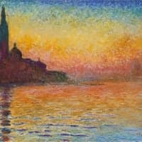 Claude Monet, San Giorgio Maggiore At Dusk - Saint-georges-majeur Au Crépuscule Hand Painted Reproduction