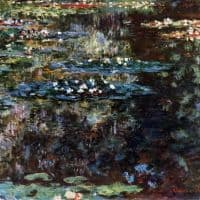 Claude Monet Water Garden At Giverny Hand Painted Reproduction