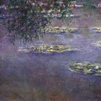 Claude Monet Water Lilies Water Landscape 1 Hand Painted Reproduction