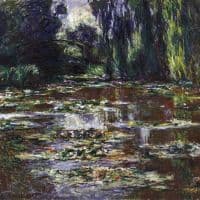 Claude Monet Water Lilies Water Landscape 3 Hand Painted Reproduction