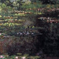 Claude Monet Water Lilies Water Landscape 5 Hand Painted Reproduction