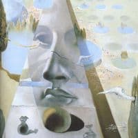 Dali Apparition Of The Visage Of Aphrodite Hand Painted Reproduction