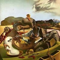 Dali Autumn Cannibalism Hand Painted Reproduction