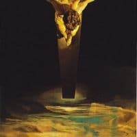 Dali Christ Of Saint John Of The Cross Hand Painted Reproduction