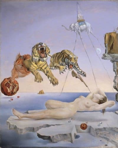 <b>Dali</b> Dream Caused By The Flight Of A Bee Hand Painted Reproduction