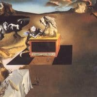 Dali Invention Of The Monsters Hand Painted Reproduction