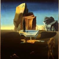 Dali Mysterious Source Of Harmony Hand Painted Reproduction