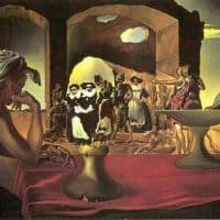 Dali Slave Market With The Disappearing Bust Of Voltaire Hand Painted Reproduction