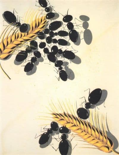 <b>Dali</b> The Ants Hand Painted Reproduction