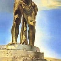 Dali The Colossus Of Rhodes Hand Painted Reproduction