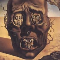 Dali The Face Of War Hand Painted Reproduction