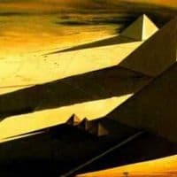 Dali The Pyramids And The Sphynx Of Gizeh Hand Painted Reproduction