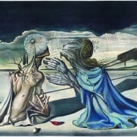 Dali Tristan And Isold Hand Painted Reproduction