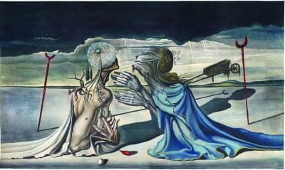 <b>Dali</b> Tristan And Isold Hand Painted Reproduction