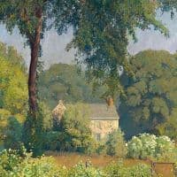 Daniel Garber Summer Silence 1929 Hand Painted Reproduction