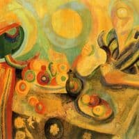 Delaunay Poring Hand Painted Reproduction