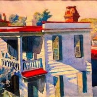 Hopper, Ash's House 1929 Hand Painted Reproduction