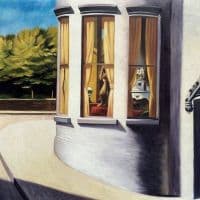 Hopper, August In The City 1945 Hand Painted Reproduction