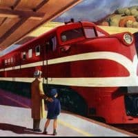 Hopper, Locomotive - 1944 Hand Painted Reproduction