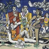 Fernand Leger Les Loisirs - Hommage A Louis David Hand Painted Reproduction