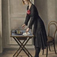 Fran Ois Emile Barraud The Intriguing 1931 Hand Painted Reproduction