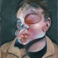 Francis Bacon Self-portrait With Injured Eye 1972 Hand Painted Reproduction