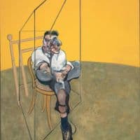Francis Bacon Triptych 3 Studies Of Lucian Freud - Part 1 Hand Painted Reproduction