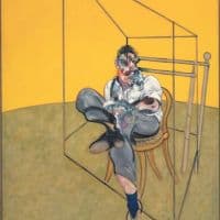 Francis Bacon Triptych 3 Studies Of Lucian Freud - Part 2 Hand Painted Reproduction
