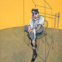 Francis Bacon Triptych 3 Studies Of Lucian Freud - Part 3 Hand Painted Reproduction