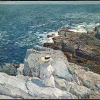 Frederick Childe Hassam The South Ledges Appledore 1913 Hand Painted Reproduction