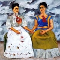 Frida Kahlo Lers Deux Frida Hand Painted Reproduction