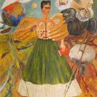 Frida Kahlo Marxism Will Give Health To The Sick Hand Painted Reproduction