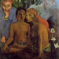 Gauguin Barbarous Tales Hand Painted Reproduction