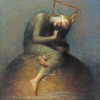 George Frederic Watts Hope 1886 Hand Painted Reproduction